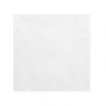 20 serviettes corail