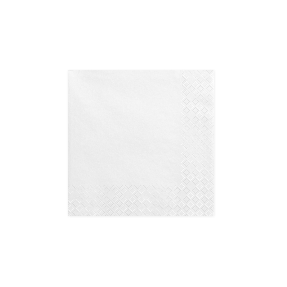 20 serviettes corail