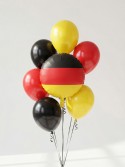 Ballon aluminium Drapeau d’Allemagne, 35 cm, assortiment