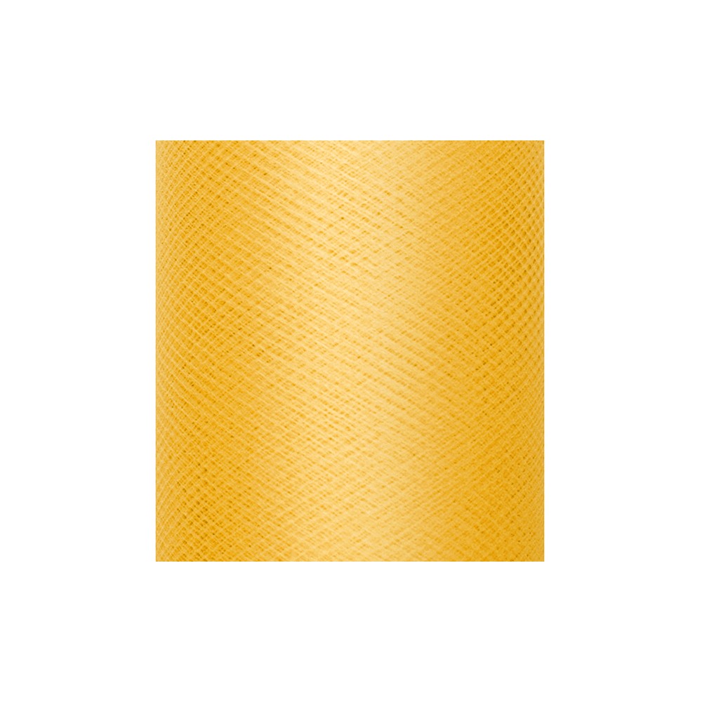 Tulle uni rigide, jaune 0,3 x 50m