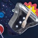 6 Assiettes en papier Cosmos - Rocket - 29,5cm