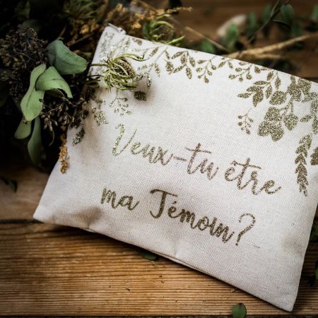 pochette veux tu être ma témoin