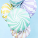 Ballon mylar Bonbon - 35cm - menthe