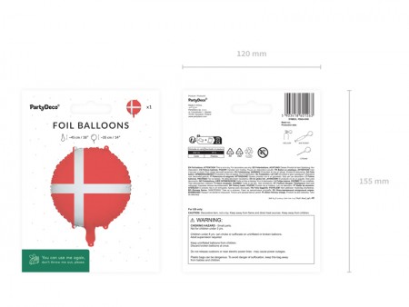 Ballon aluminium Drapeau du...