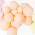 10 Ballon Strong 27cm - Pêche pastel claire