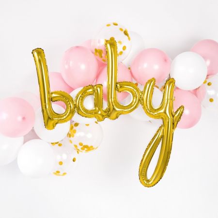 Ballon en mylar Baby - or