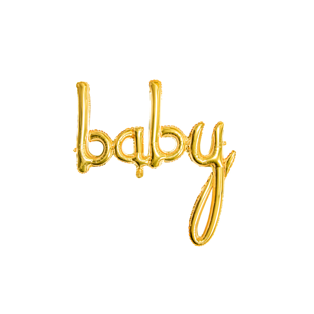 Ballon en mylar Baby - or