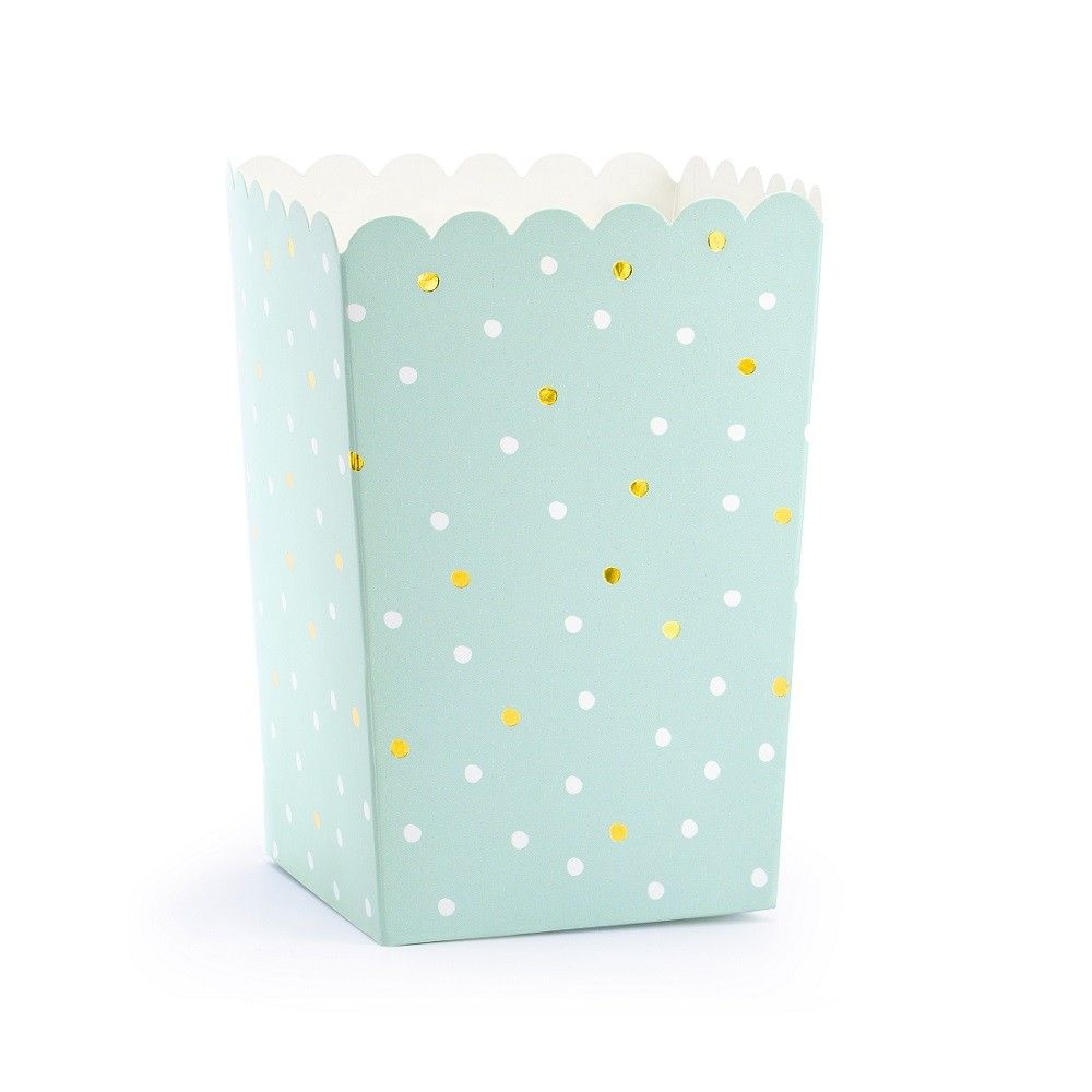 6 Boîtes à pop-corn - mix