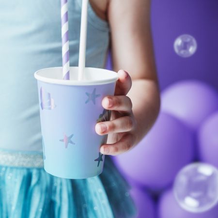 6 Gobelets en papier Narval