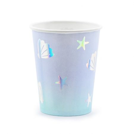 6 Gobelets en papier Narval