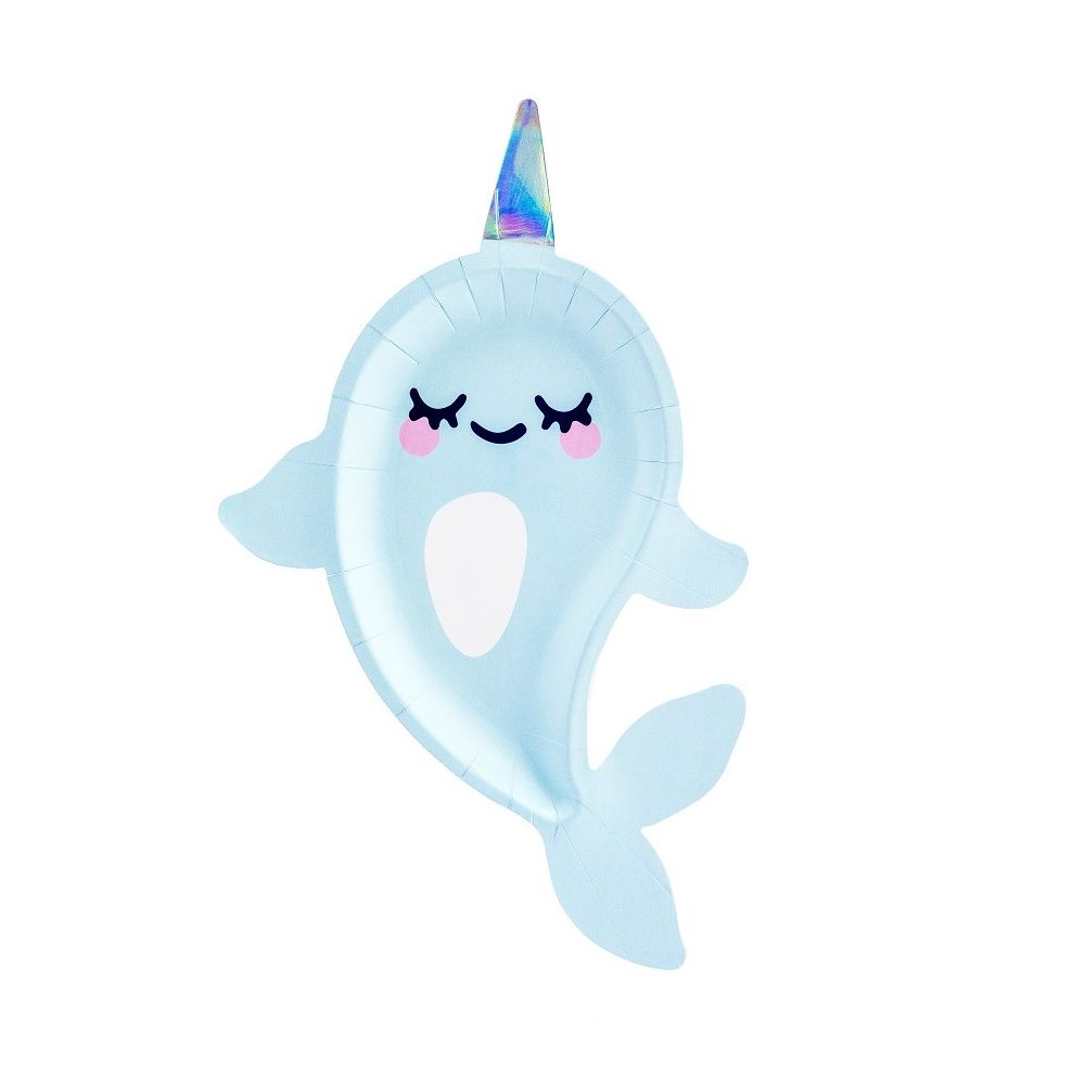 6 Assiettes mixtes Narval - 29cm