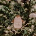 Décoration de sapin personnalisable "Pingouin"