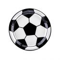 6 Assiettes Football - 18cm