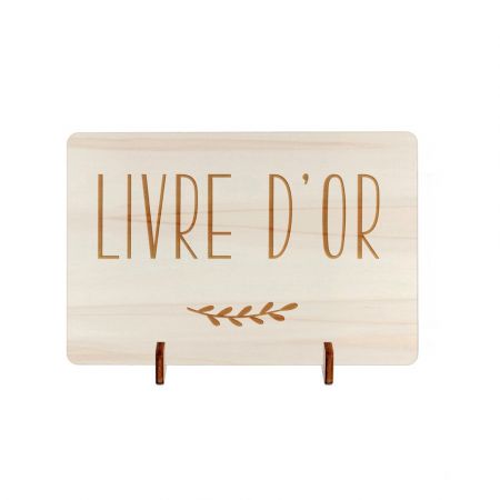 Petite pancarte en bois...