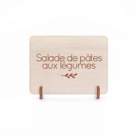 Mini pancarte en bois...