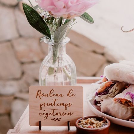 Mini pancarte en bois...