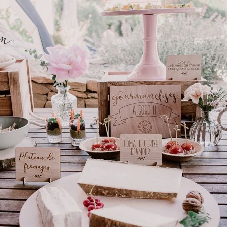 Mini pancarte en bois...