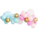 Kit pour guirlande de ballons "gender reveal" - 50 ballons