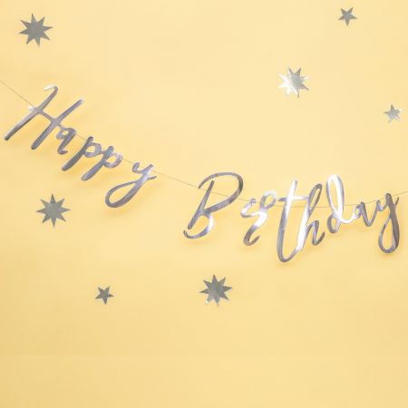 Bannière Happy Birthday -...