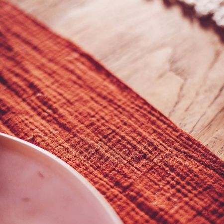 3 m chemin de table gaze de...