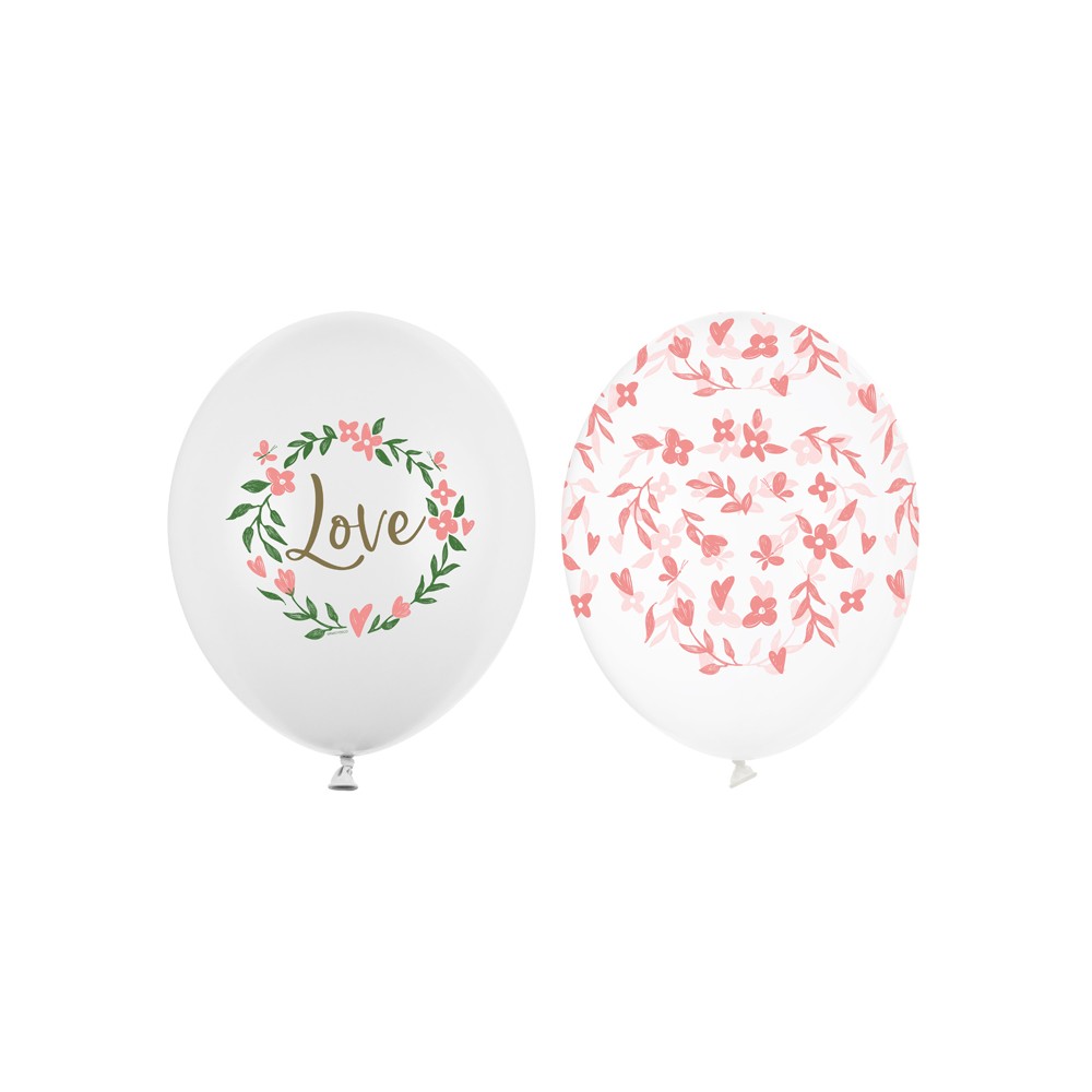 Ballons Strong 30 cm, Amour, mélange