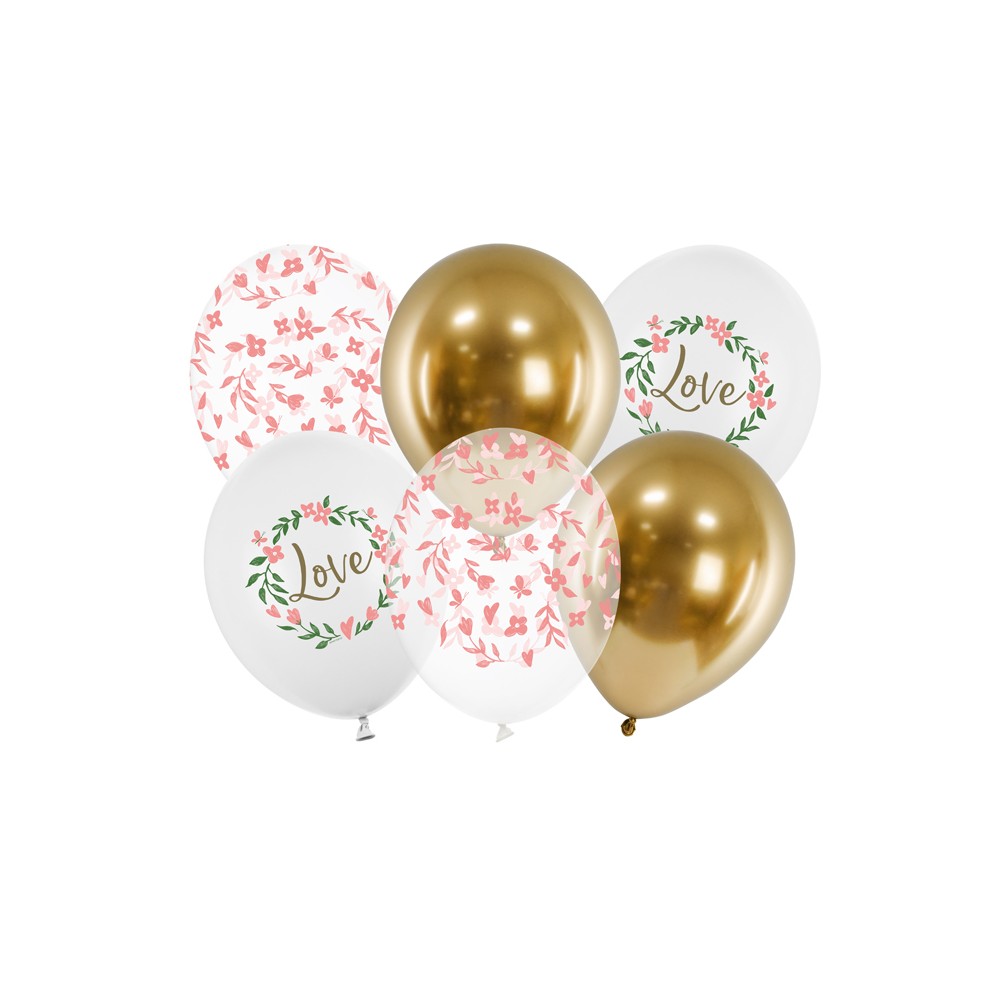 Ballons 30 cm, Love, mélange