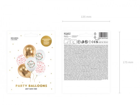 Ballons 30 cm, Love, mélange