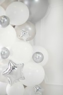 Ballon en Mylar Étoile, 12cm, argenté