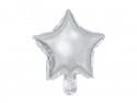 Ballons en Mylar Étoile, 25cm, argenté