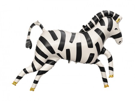 Ballon en Mylar Zebra,...