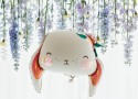 Ballon en Mylar Lapin, 65x55 cm, mélange