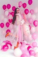Ballon en Mylar Bouteille, 38x97cm, mélange