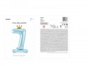 Ballon en Mylar debout, Chiffre ''7''. 84 cm, bleu