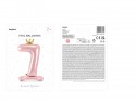 Ballon en Mylar debout, Chiffre ''7''. 84 cm, rose vif