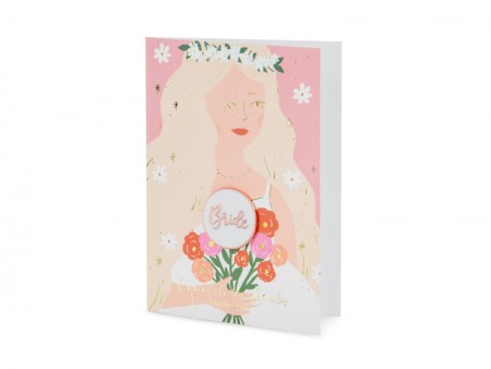 Carte d'épingle Bride,...