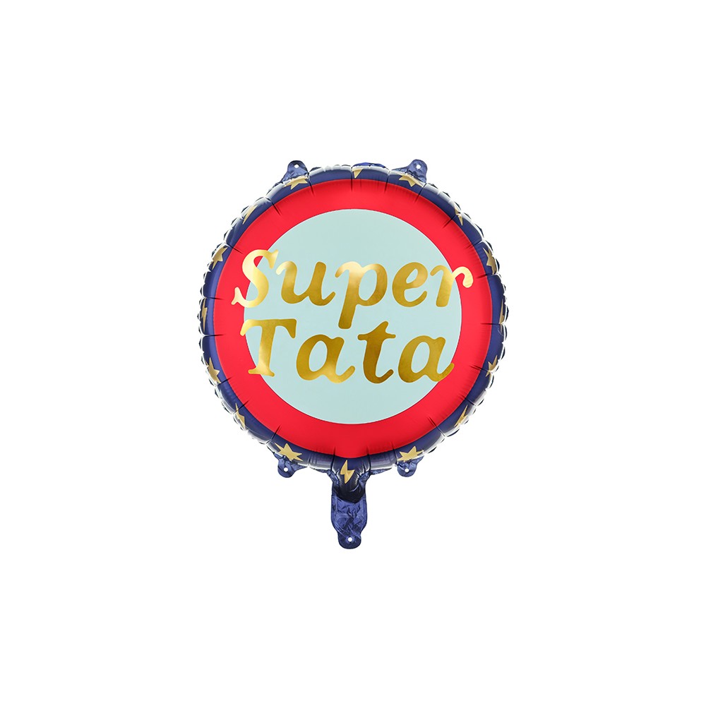 Ballon en aluminium Super Tata, 45 cm, mélange