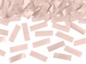 Canon à confettis avec confettis, 40 cm, or rose