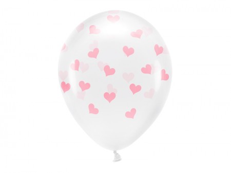 Ballons Eco 33 cm, coeurs,...