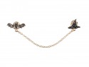 Broche de col de chemise Chauve-souris\n
