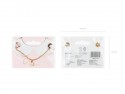Broche de col de chemise Boule de cristal\n
