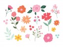 Tatouage temporaire Fleurs, mix