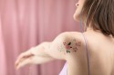 Tatouage temporaire Fleurs, mix
