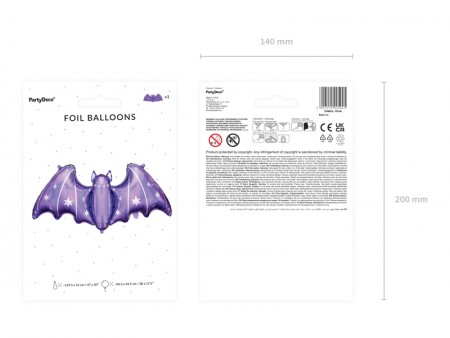 Ballon en aluminium Chauve...
