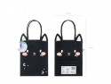 Sac cadeau Chat, mix, 8x14x18 cm
