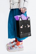 Sac cadeau Chat, mix, 8x14x18 cm