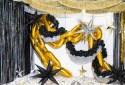 Ballon en Mylar 3D Etoile, 95cm, argent