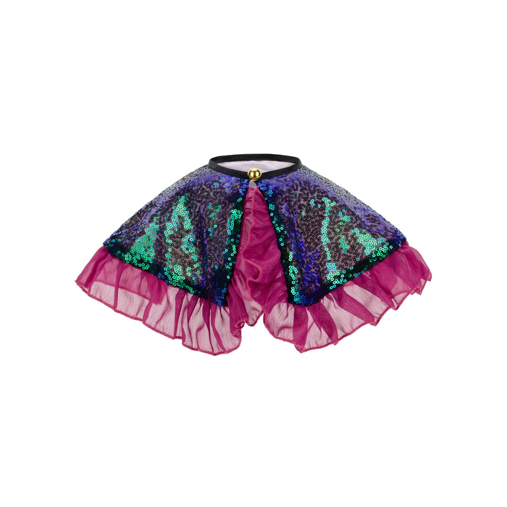 Col à sequins, mélange de couleurs\n