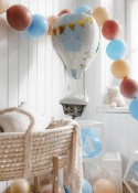 Boîtes à ballons BABY, 30 x 30 cm, blanc