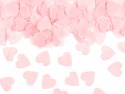 Confettis Coeurs, 1,6x1,6 cm, rose clair, 15g