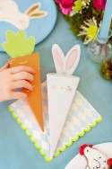 Serviettes de table Losanges, mix, 33x33 cm